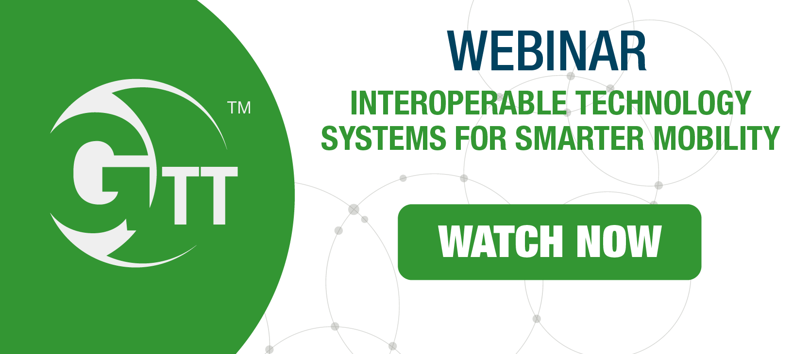 Webinar on Demand: Interoperable Systems for Smarter mobility